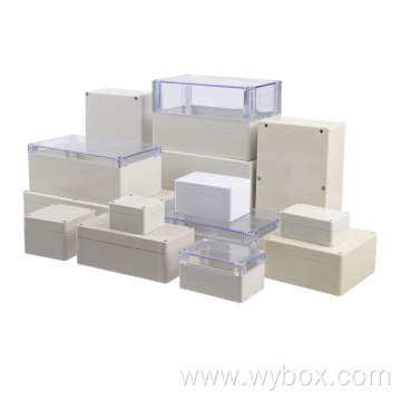 60 Sizes IP65 abs plastic waterproof enclosure box outdoor weatherproof electronic watertight electrical enclosure box